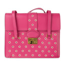 PINK DOUBLE SHOULDER BAG