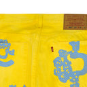 Yellow / Red Bstroy 501 Jeans
