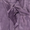 Purple Washed Cupro Bandana Dress
