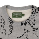 Grey Irak Tears Crewneck