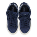 Blue Oblique Jacquard B33 Spin Sneakers