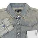 Superlight Indigo Long Sleeve Coated Western Shirt