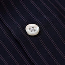 Midnight Blue Guardia Pinstripe Long-Sleeve Shirt