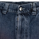 Blue Dyed Denim Pants