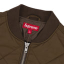 Brown Pandemic Business AOI Quilted Work Jacket