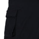 Black Cotton Cargo Pants