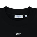 Black Cornely Diagonal Crewneck