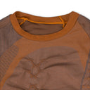 Orange Seamless LS T-Shirt