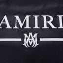Black Nappa Logo Embroidery Tote Bag