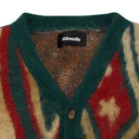 Multicolor Ongoye Jacquard Knit Cardigan