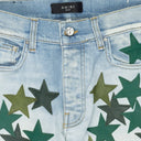 Blue / Green Chemist Skinny Jeans