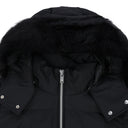 Black/Black Cloud Shearling Bomber Jacket