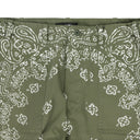 Green Bleached Bandana Field Cargo Pants