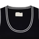 Black Knit Basketball Jersey