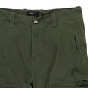 Green Double Pocket Cargo Pants