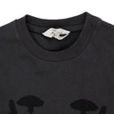 Black Foliage Double Layered T-Shirt