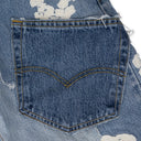 Blue MVP Patchwork Jeans