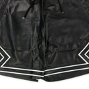 Black Drawstring Boxing Shorts