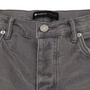 P001 Grey Dirty Destroy Jeans