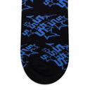 Black/Blue Candy Socks