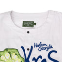 White Harlem Okras Baseball Jersey