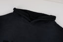 Black Shadow Wordmark Oversized Hoodie