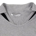 Grey Jess Layered Polo