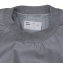 Grey Water-Proof Woven Raglan Top