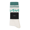 Sea Blue Wave Socks