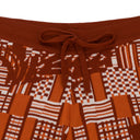 Orange Benoit Knitted Shorts
