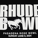 Black Rhude Bowl L/S T-Shirt