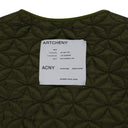 Green Shippo Quilted Lining Jacket Olive