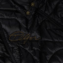 Black DM Quilted Bomber Down Jacket