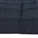 Black Multi Belted Puffer Jacket