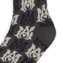 Black All-Οver Print MA Logo Socks