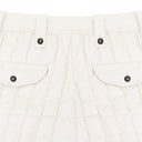 WHITE WOOLRICH FILLED PANTS