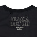 Black BlackList Distressed T Shirt