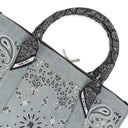 Clay Indigo Bandana Denim Weekender Bag