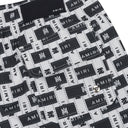 Black/White Amiri Interweave Swimtrunk