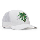 White PALM TREE HAT