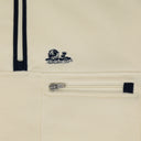 Bone White Quarter Zip Fleece Pullover