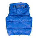 NYLON BLUE DOWN & PUFFER JACKETS