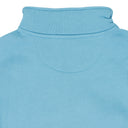 BABY BLUE QUARTER ZIP SWEATER