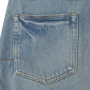 LT INDIGO Tearaway Side Snaps Jeans