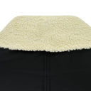 Black Cropped Parka Jacket