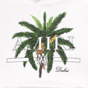 White Palm Tree Hoodie