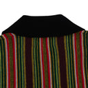 Multicolor Knit Polo Shirt