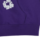 Purple Cotton Wreath Sweatshirt
