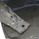 Night Shore Print Silk Shirt