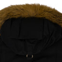 Black / Gold Stag Lake Parka Jacket